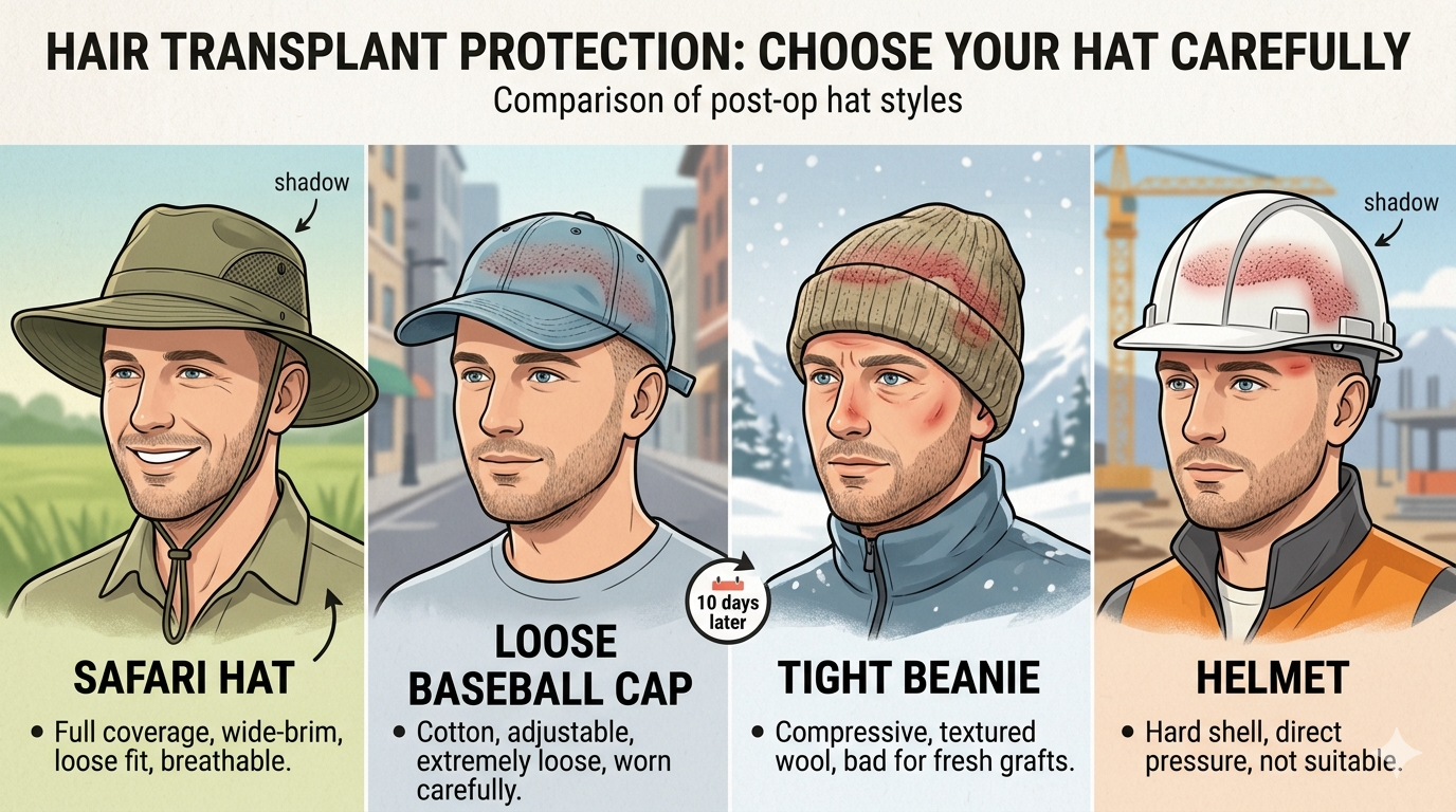 How Sunlight and UV Exposure Affect Hair Transplant Recovery